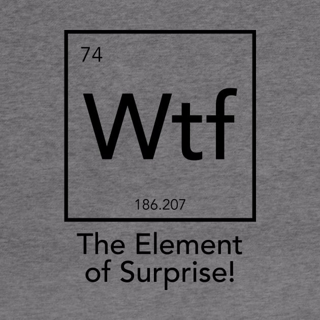 Wtf - The Element of Surprise by smilingnoodles